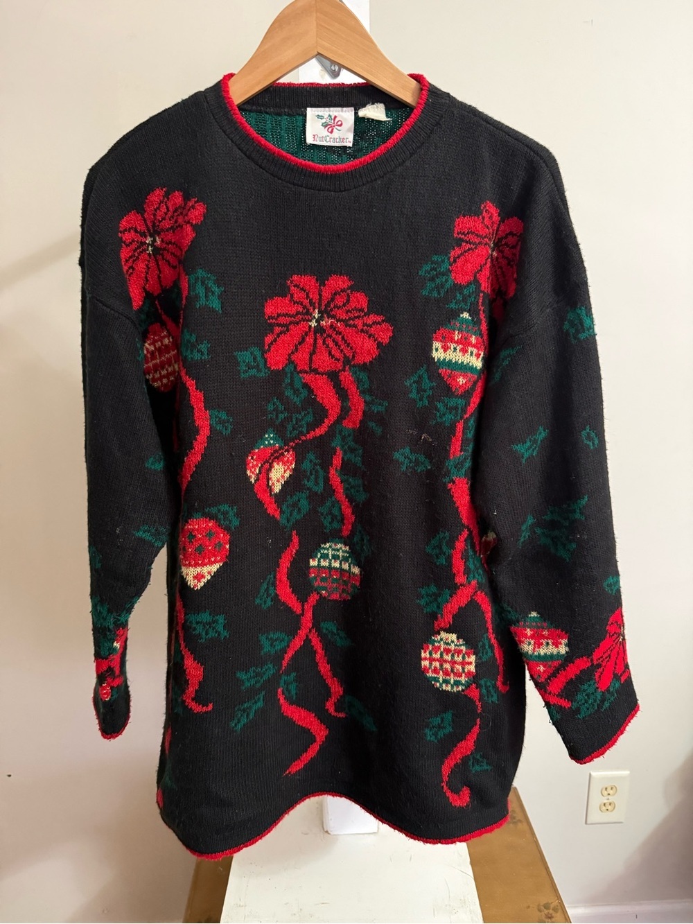Vintage Nutcracker Holiday Sweater